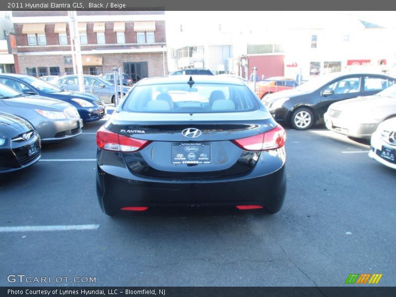 Black / Beige 2011 Hyundai Elantra GLS