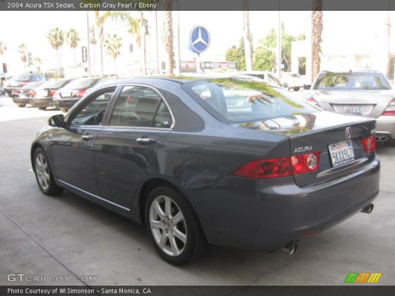 Carbon Gray Pearl / Ebony 2004 Acura TSX Sedan