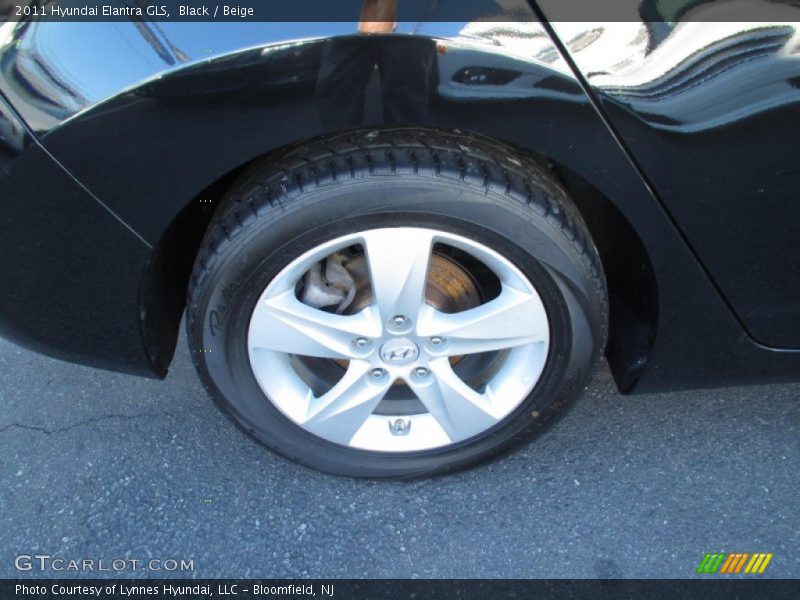 Black / Beige 2011 Hyundai Elantra GLS