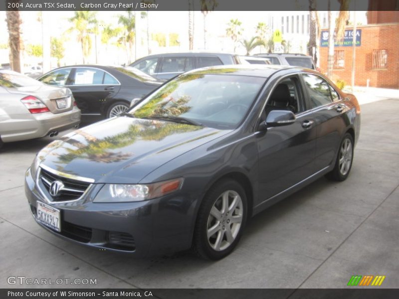 Carbon Gray Pearl / Ebony 2004 Acura TSX Sedan