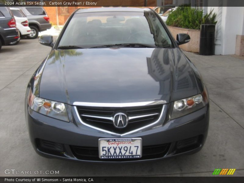 Carbon Gray Pearl / Ebony 2004 Acura TSX Sedan