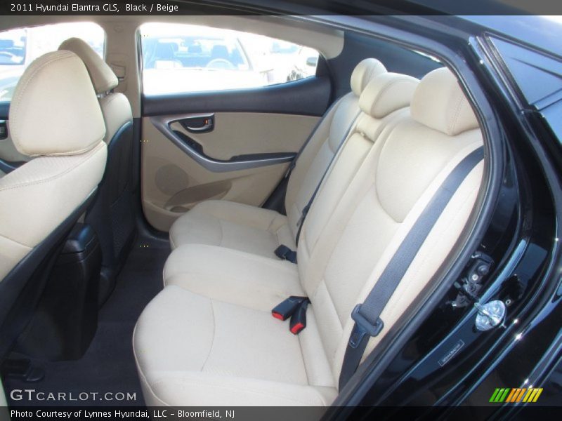 Black / Beige 2011 Hyundai Elantra GLS