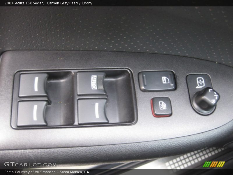 Carbon Gray Pearl / Ebony 2004 Acura TSX Sedan