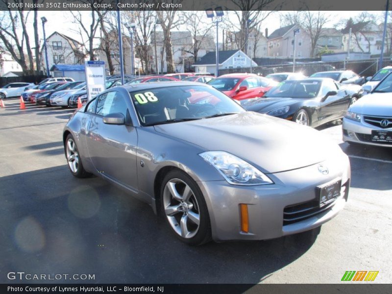 Carbon Silver / Carbon 2008 Nissan 350Z Enthusiast Coupe