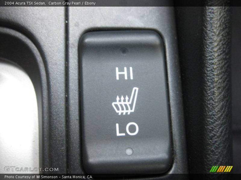 Carbon Gray Pearl / Ebony 2004 Acura TSX Sedan