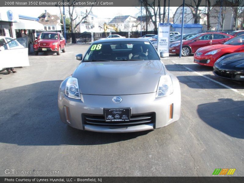 Carbon Silver / Carbon 2008 Nissan 350Z Enthusiast Coupe