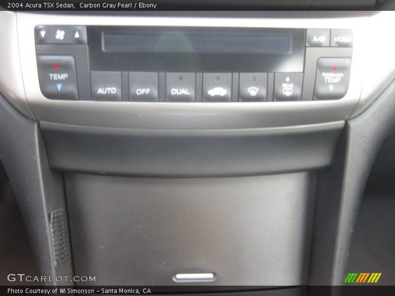 Carbon Gray Pearl / Ebony 2004 Acura TSX Sedan