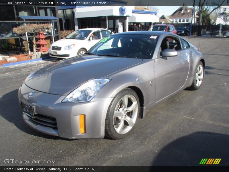 Carbon Silver / Carbon 2008 Nissan 350Z Enthusiast Coupe