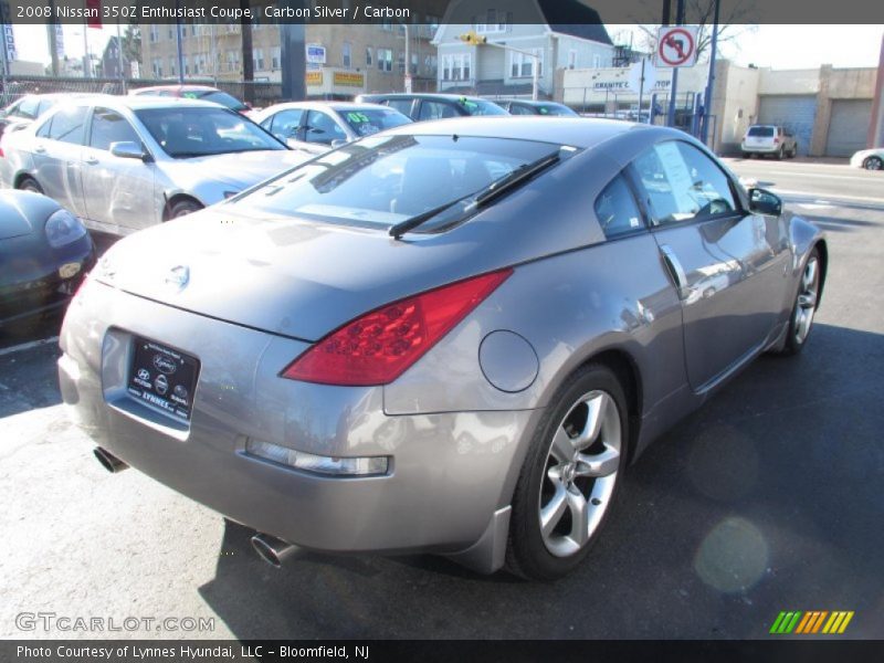 Carbon Silver / Carbon 2008 Nissan 350Z Enthusiast Coupe