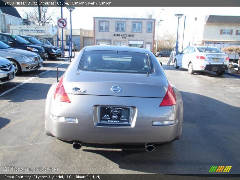 Carbon Silver / Carbon 2008 Nissan 350Z Enthusiast Coupe