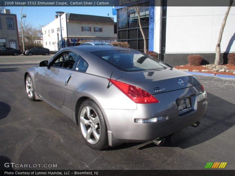 Carbon Silver / Carbon 2008 Nissan 350Z Enthusiast Coupe