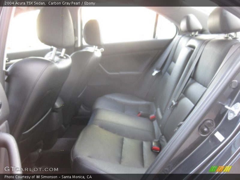 Carbon Gray Pearl / Ebony 2004 Acura TSX Sedan