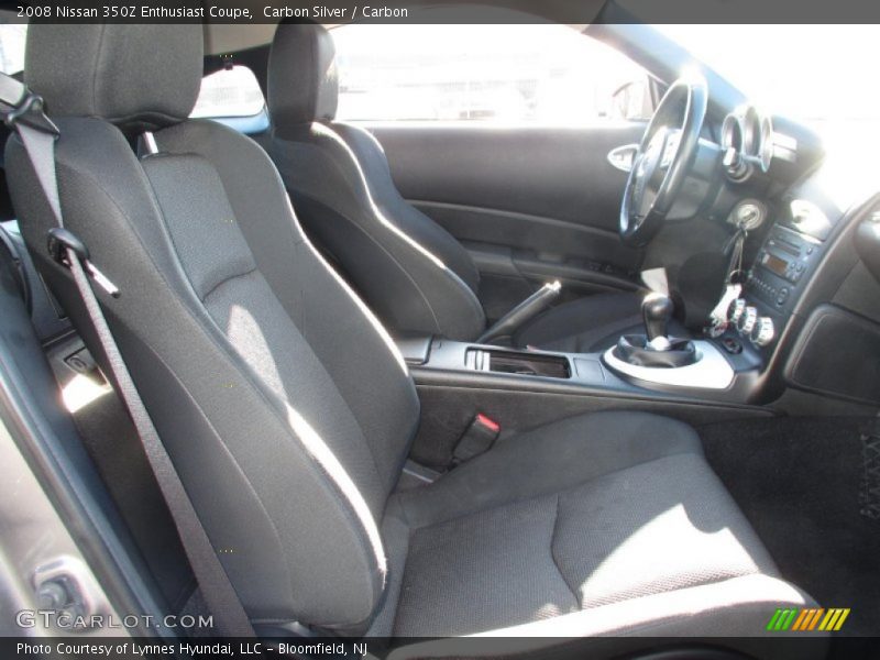 Carbon Silver / Carbon 2008 Nissan 350Z Enthusiast Coupe