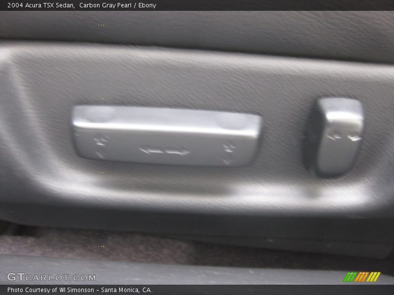 Carbon Gray Pearl / Ebony 2004 Acura TSX Sedan