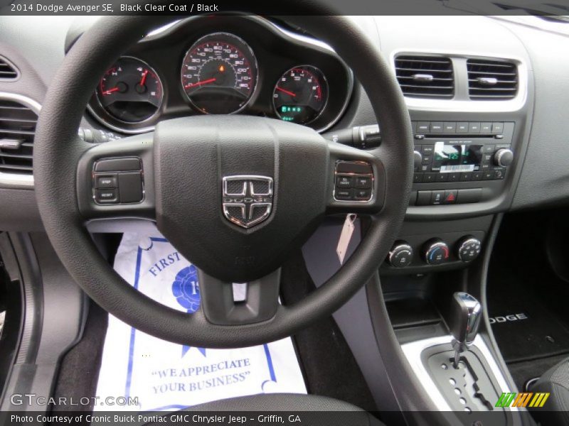 Black Clear Coat / Black 2014 Dodge Avenger SE