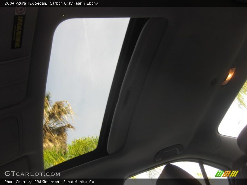 Carbon Gray Pearl / Ebony 2004 Acura TSX Sedan