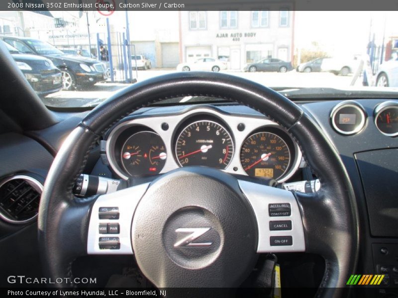 Carbon Silver / Carbon 2008 Nissan 350Z Enthusiast Coupe
