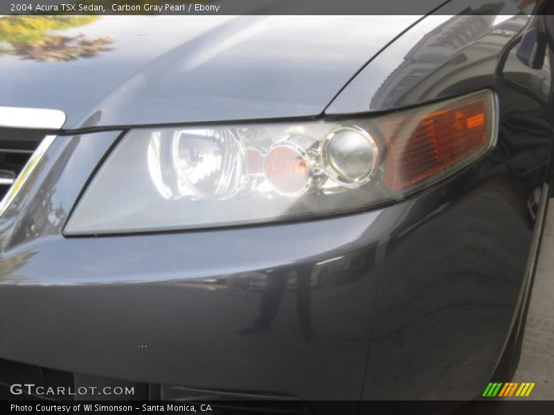 Carbon Gray Pearl / Ebony 2004 Acura TSX Sedan