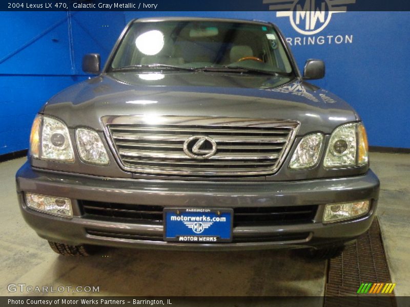 Galactic Gray Metallic / Ivory 2004 Lexus LX 470