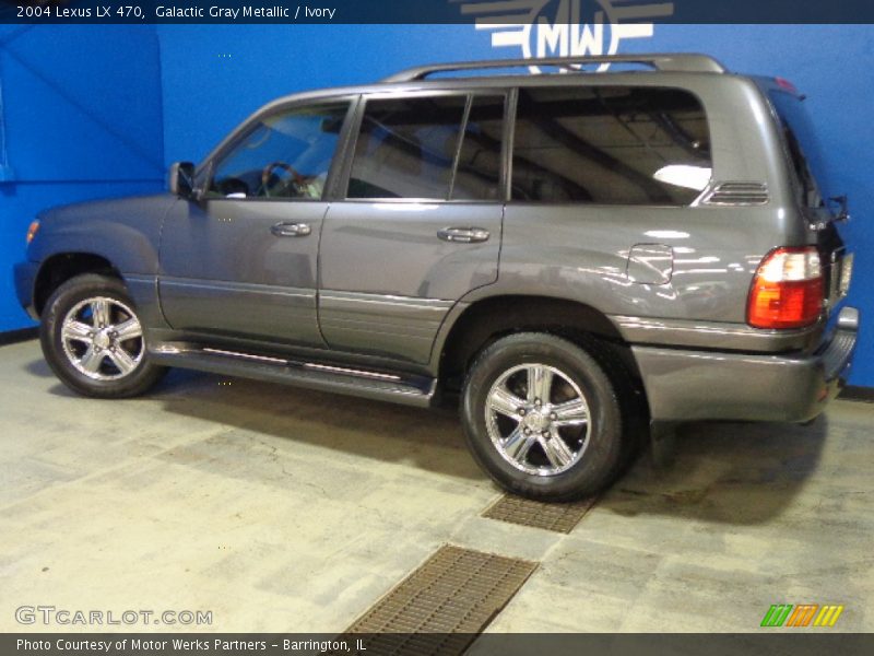 Galactic Gray Metallic / Ivory 2004 Lexus LX 470