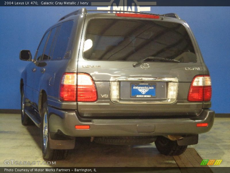 Galactic Gray Metallic / Ivory 2004 Lexus LX 470