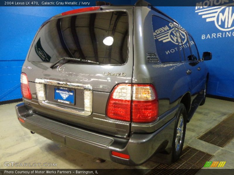 Galactic Gray Metallic / Ivory 2004 Lexus LX 470