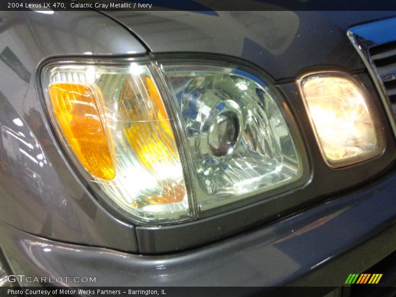 Galactic Gray Metallic / Ivory 2004 Lexus LX 470