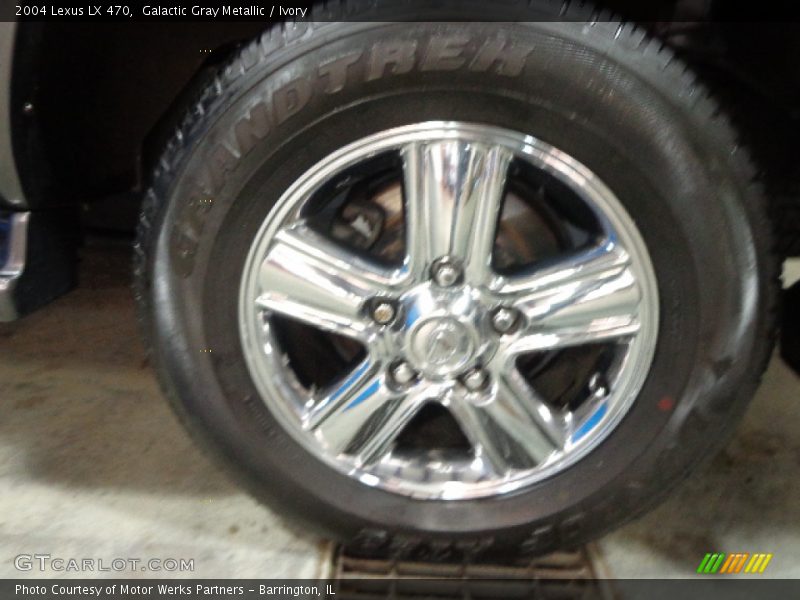Galactic Gray Metallic / Ivory 2004 Lexus LX 470