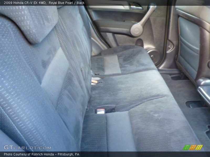 Royal Blue Pearl / Black 2009 Honda CR-V EX 4WD