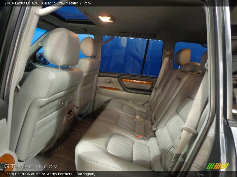 Galactic Gray Metallic / Ivory 2004 Lexus LX 470