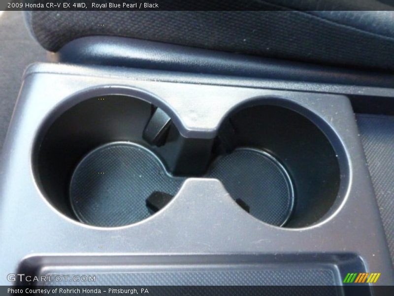 Royal Blue Pearl / Black 2009 Honda CR-V EX 4WD