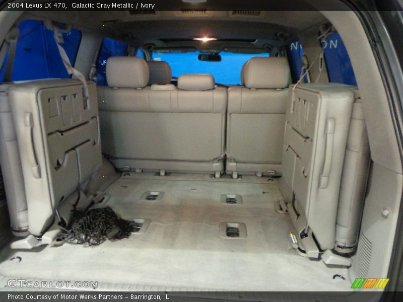 Galactic Gray Metallic / Ivory 2004 Lexus LX 470