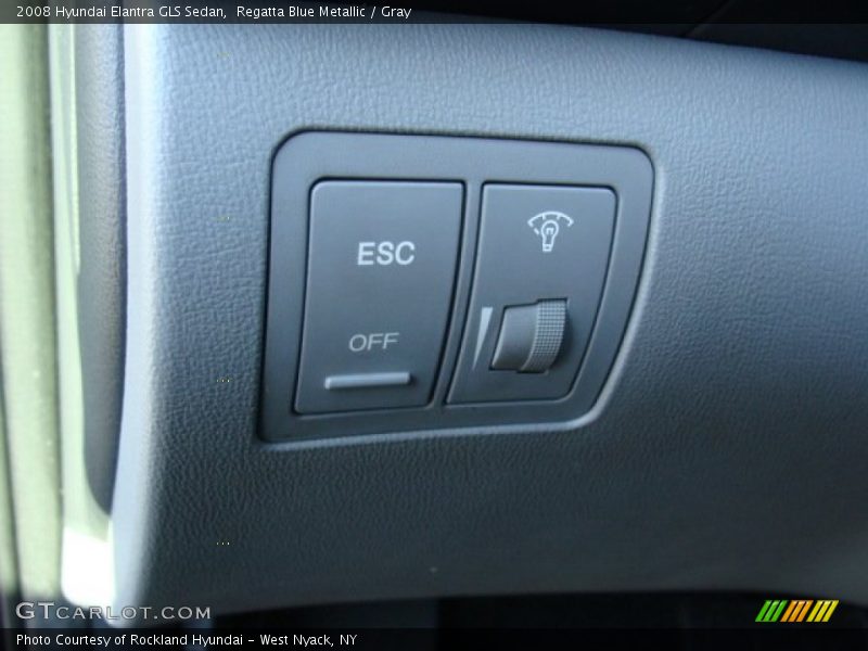 Regatta Blue Metallic / Gray 2008 Hyundai Elantra GLS Sedan