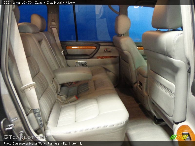 Galactic Gray Metallic / Ivory 2004 Lexus LX 470