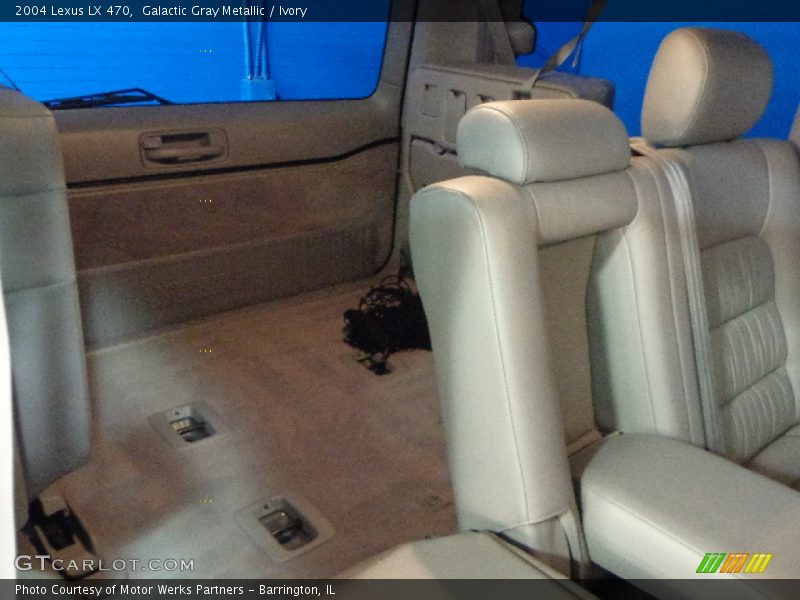Galactic Gray Metallic / Ivory 2004 Lexus LX 470