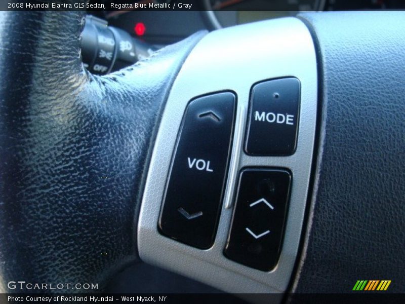 Regatta Blue Metallic / Gray 2008 Hyundai Elantra GLS Sedan