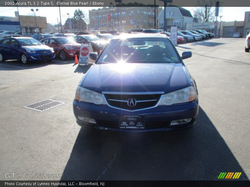 Eternal Blue Pearl / Ebony 2002 Acura TL 3.2 Type S