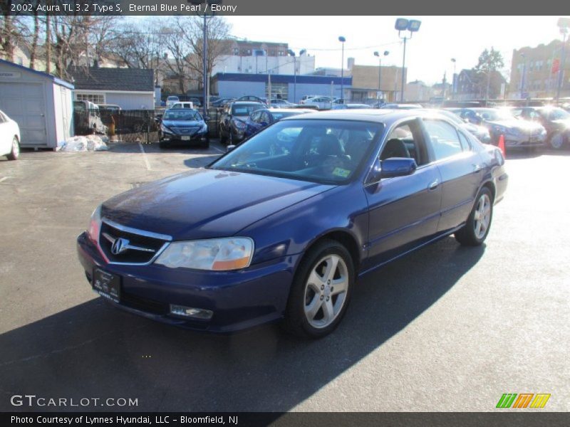 Eternal Blue Pearl / Ebony 2002 Acura TL 3.2 Type S