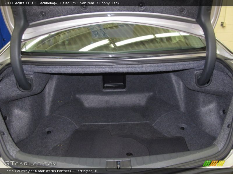 Paladium Silver Pearl / Ebony Black 2011 Acura TL 3.5 Technology