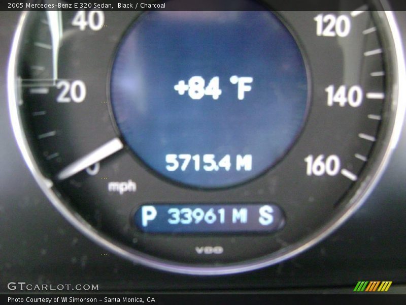 Black / Charcoal 2005 Mercedes-Benz E 320 Sedan