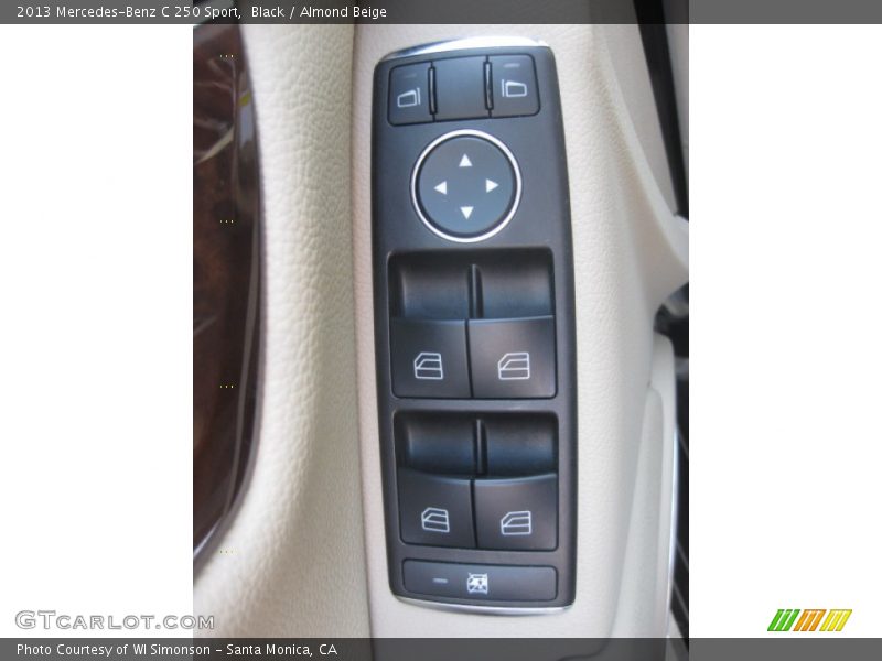 Black / Almond Beige 2013 Mercedes-Benz C 250 Sport
