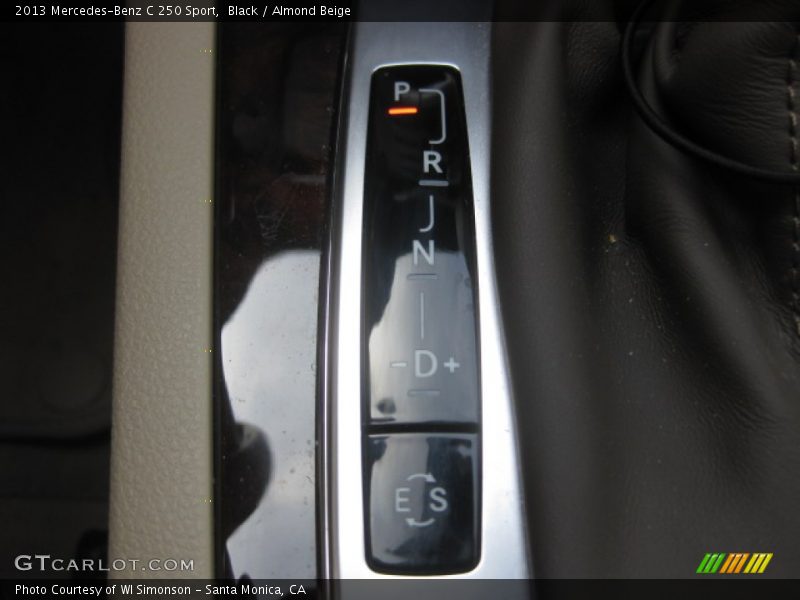 Black / Almond Beige 2013 Mercedes-Benz C 250 Sport