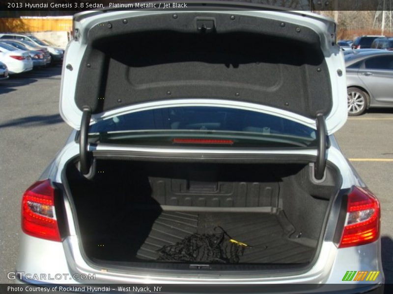 Platinum Metallic / Jet Black 2013 Hyundai Genesis 3.8 Sedan
