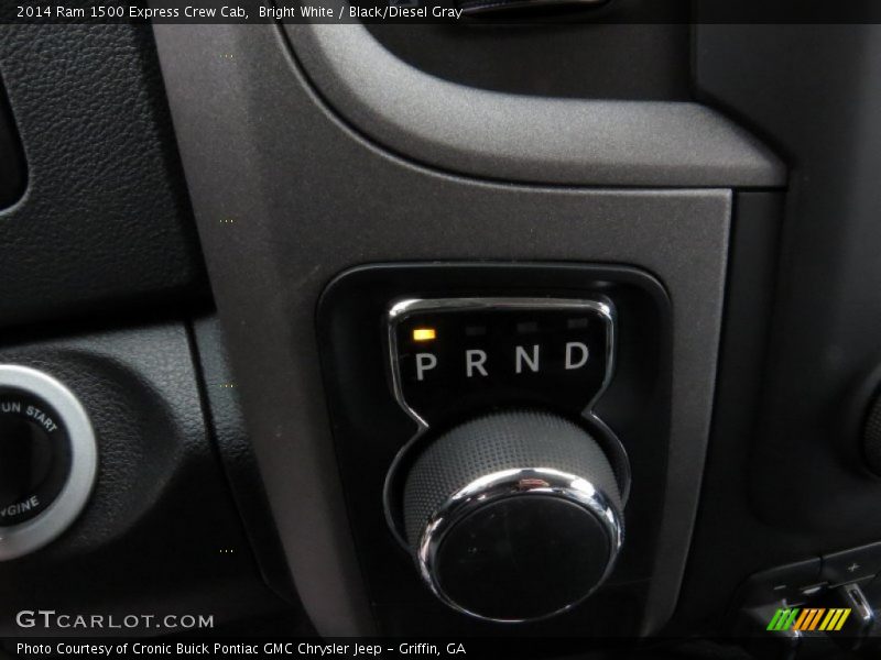Bright White / Black/Diesel Gray 2014 Ram 1500 Express Crew Cab