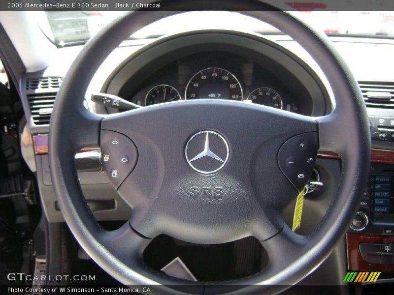Black / Charcoal 2005 Mercedes-Benz E 320 Sedan