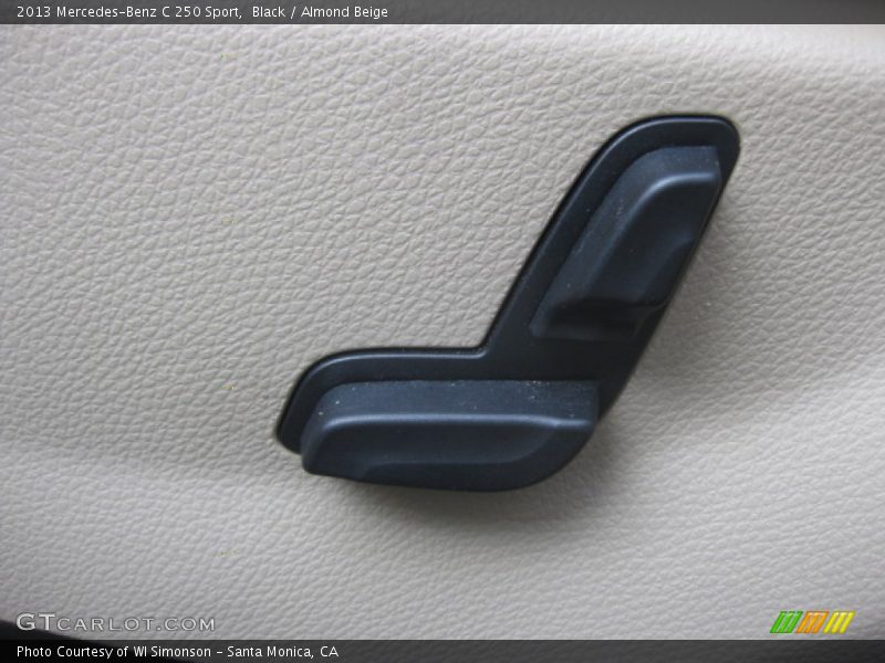 Black / Almond Beige 2013 Mercedes-Benz C 250 Sport