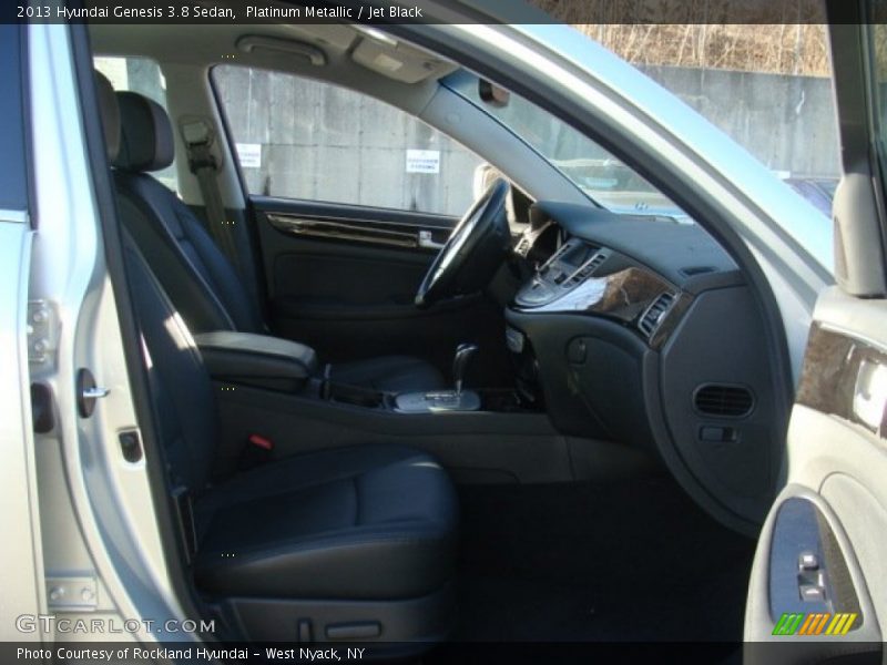 Platinum Metallic / Jet Black 2013 Hyundai Genesis 3.8 Sedan