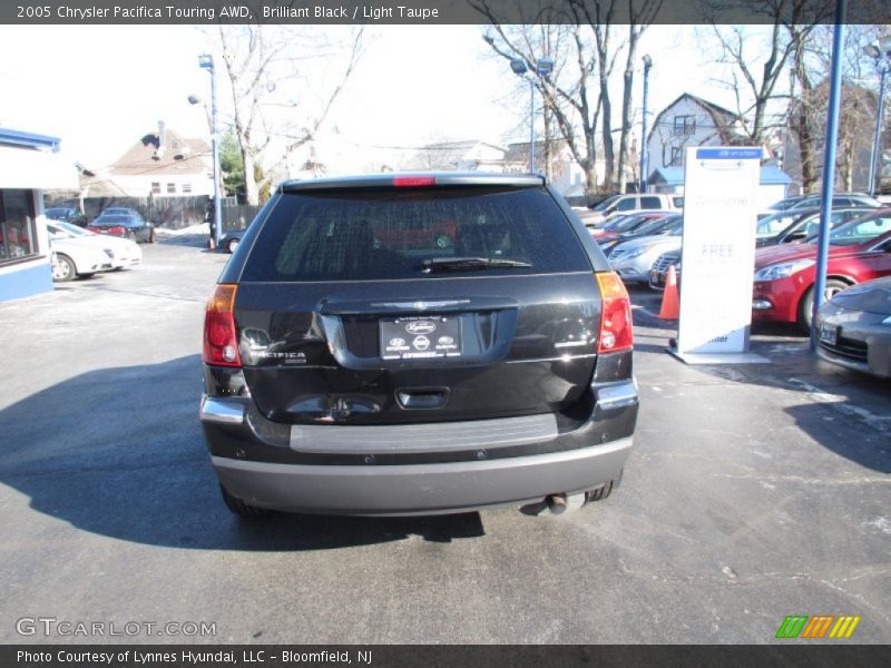 Brilliant Black / Light Taupe 2005 Chrysler Pacifica Touring AWD