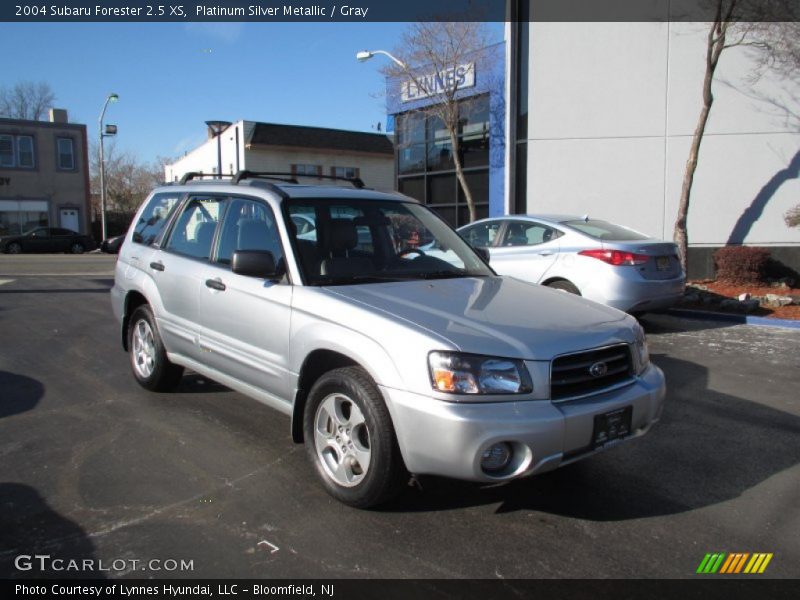 Platinum Silver Metallic / Gray 2004 Subaru Forester 2.5 XS
