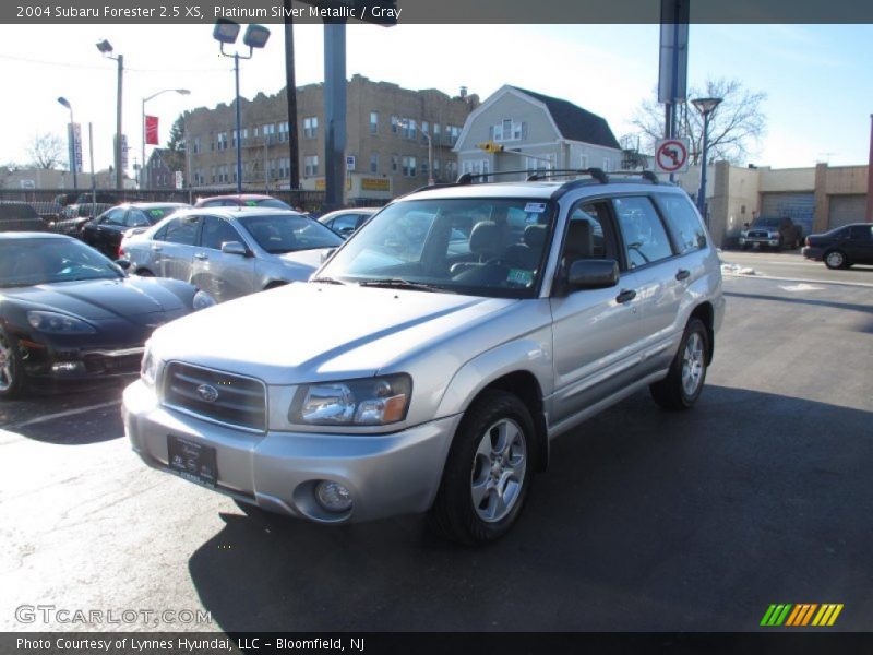 Platinum Silver Metallic / Gray 2004 Subaru Forester 2.5 XS